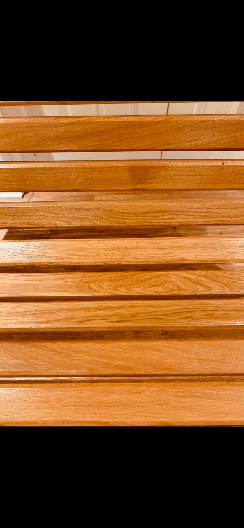 Fully Restored Cast Iron Garden Bench with Oiled Oak Slats Etsy