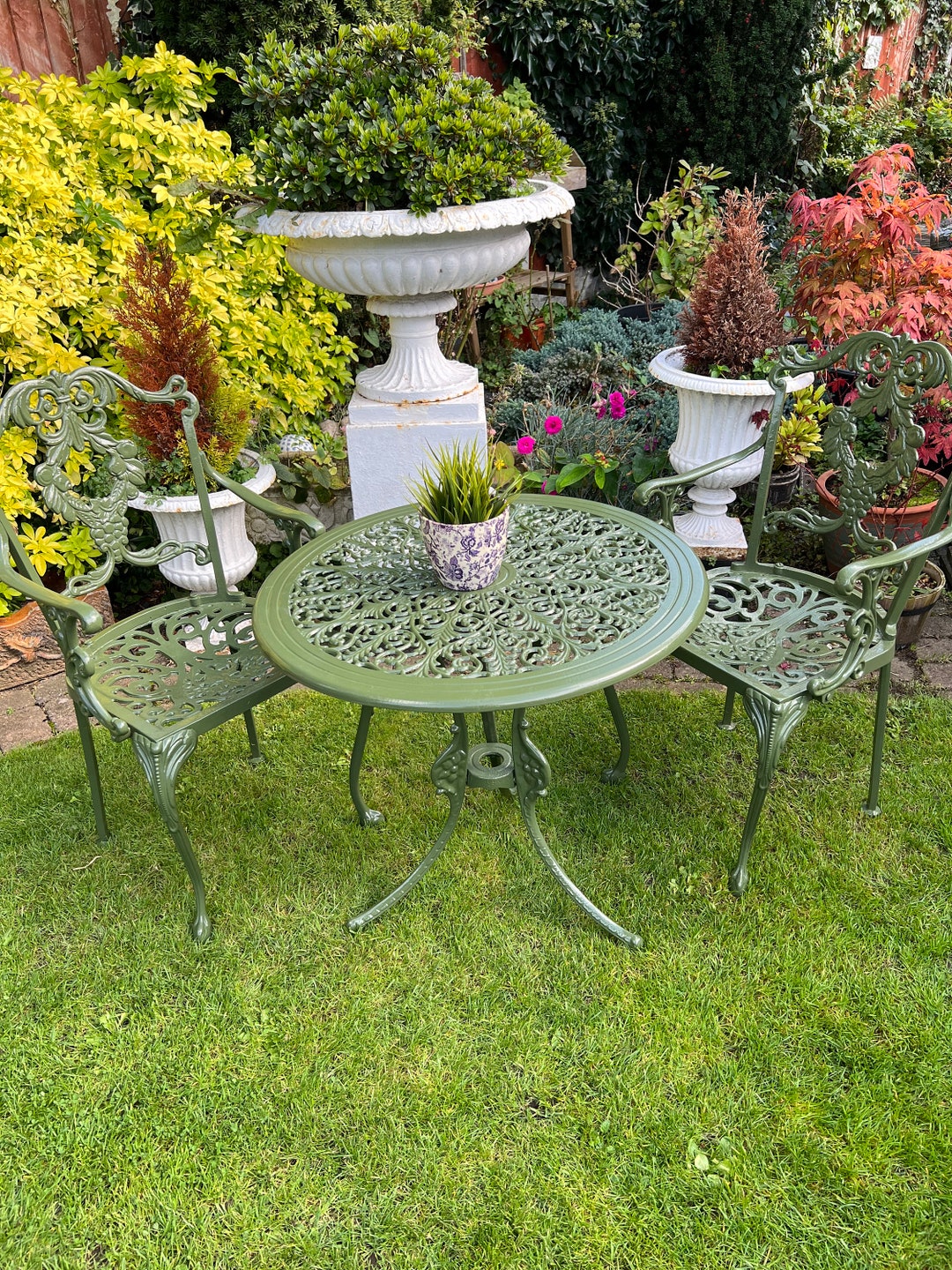 Green patio set deals