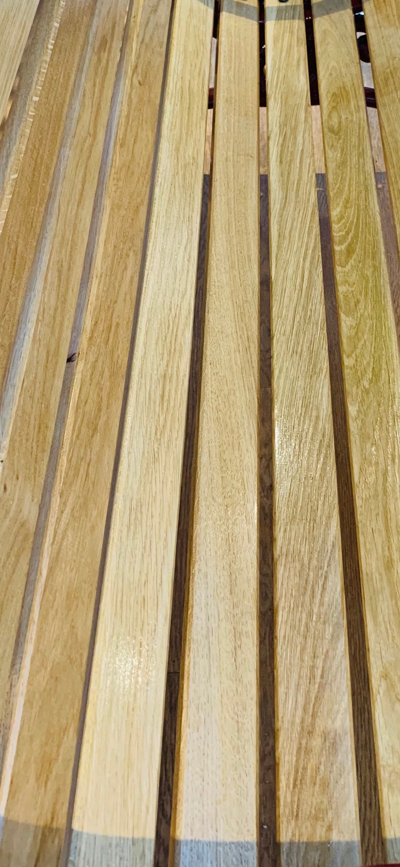 European White Oak Slats for Bench Restoration, Oiled and Ready to ...