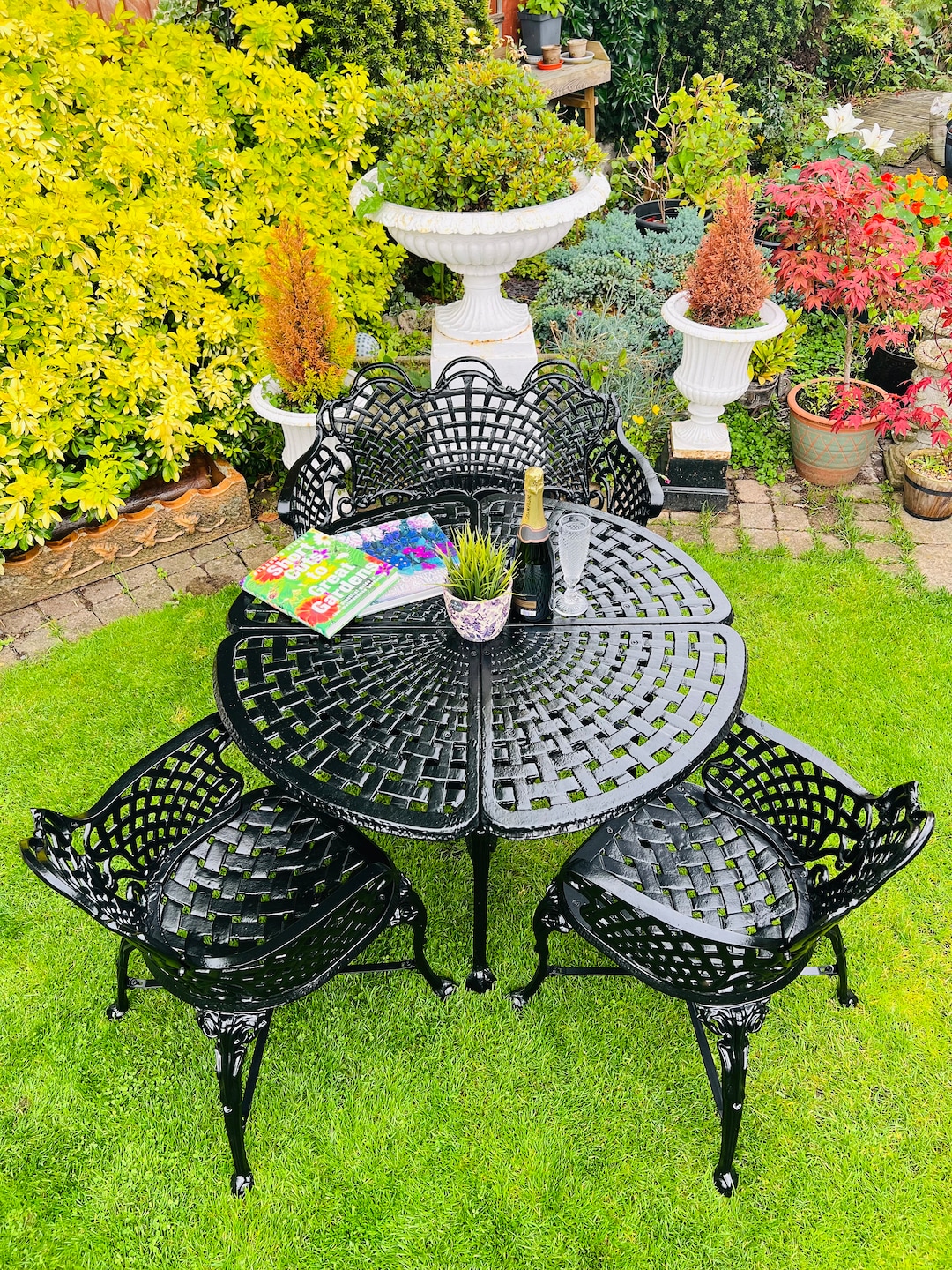 Garden Table Cast Iron Garden Chairs Heavy Garden Table Chairs For