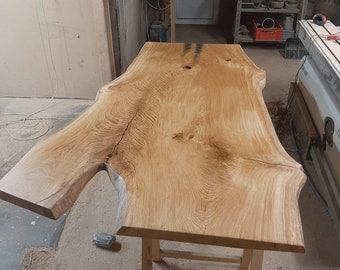 Oak Table, Solid, Dining Table, Furniture