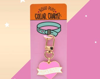 Moms Bestie Collar Charm