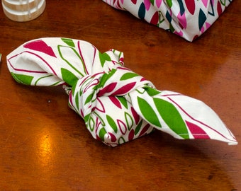 Heirloom ReWrap  Tasmanian Pinot Noir - Furoshiki reusable giftwrap, made in Lutruwita (Tasmania)