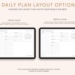 2026 Digital Planner, 2026 Landscape Planner, 2026 Planner, 2026 Dated Planner, Hyperlinked Digital Life Planner, GoodNotes 2026 Planner afbeelding 7
