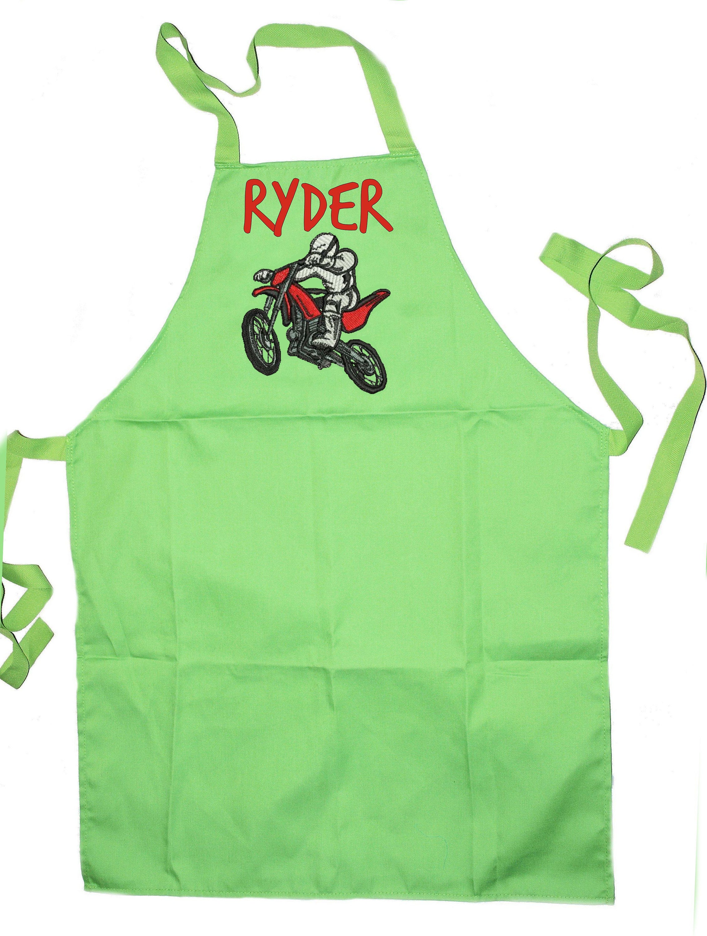 Kids Personalised Apron Kids Aprons Cooking Gift Apron With Name Craft