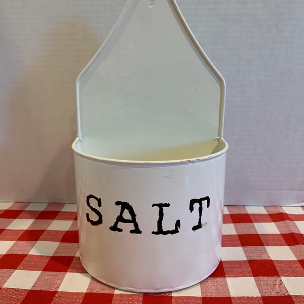 Salt Container Etsy