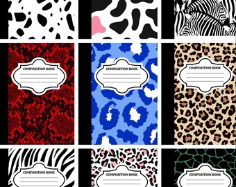 Goodnotes Animal Print Compostion Notizbuchhülle