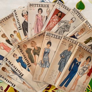 Lot #29 VINTAGE Style Retro Sewing Patterns Misses' 40's-50's 60's U PICK
