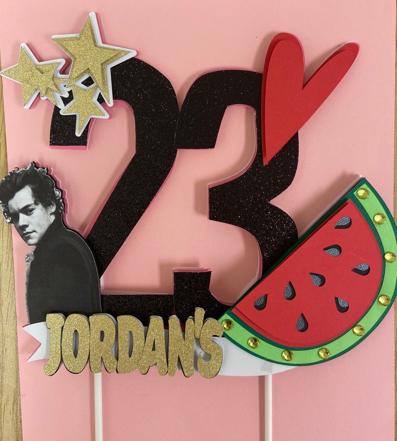 Harry Styles Cake Topper