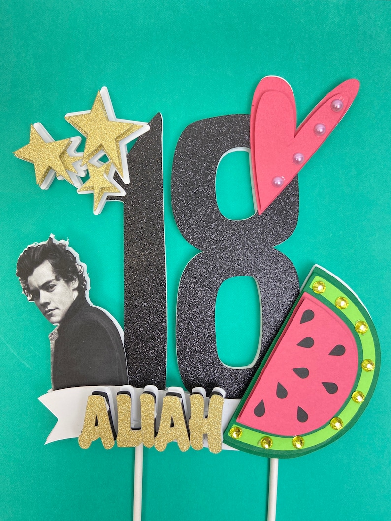 Harry Styles Cake Topper
