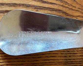 1950's Freeman Shoe, Advertising, Shoehorn, Free Gift with purchase, MCM
