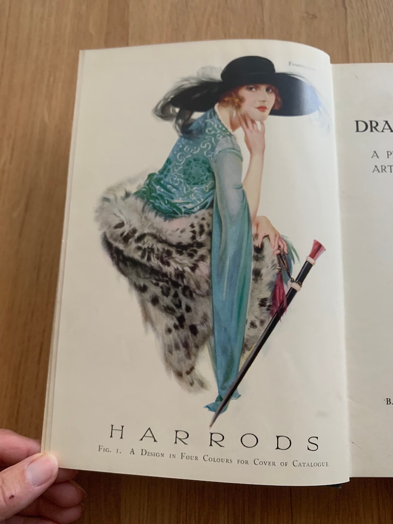 RARE 1926 Fashion Drawing and Design Book, 1st Edition by Luie M ...