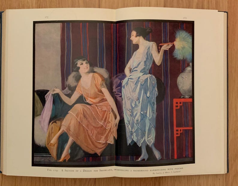 RARE 1926 Fashion Drawing and Design Book, 1st Edition by Luie M ...