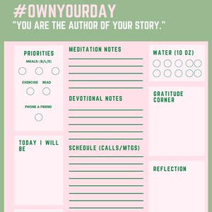 OwnYourDay Journal