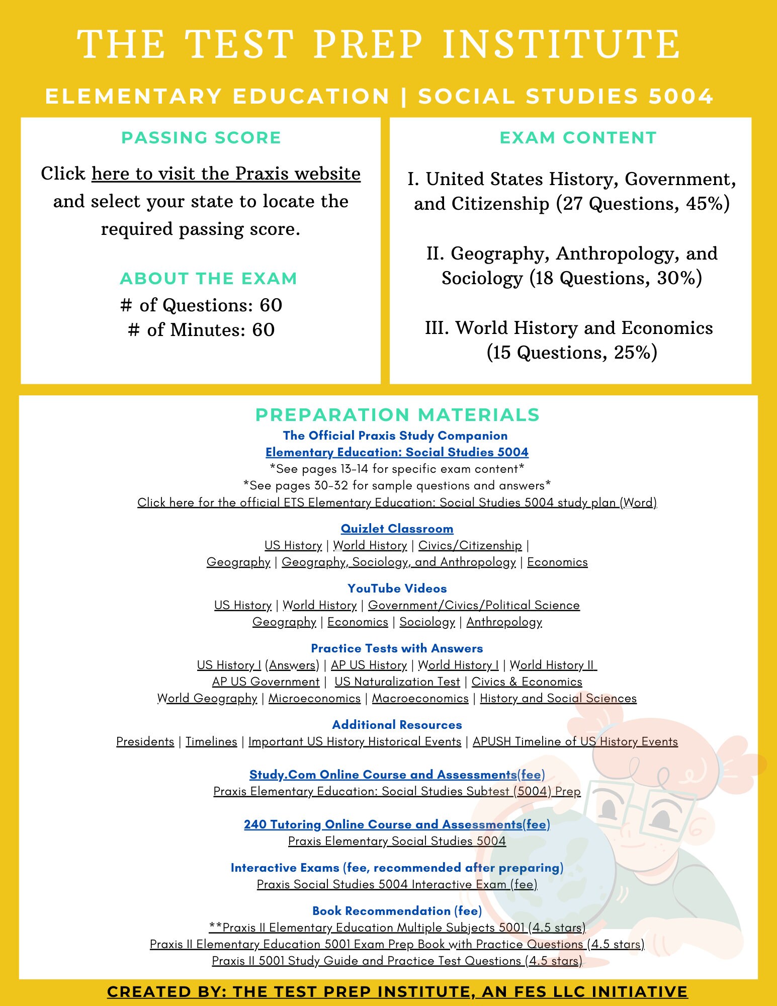5004 Elementary Education Social Studies | Resource Guide