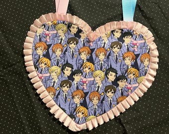 Ouran Hs Host club heart Tote bag