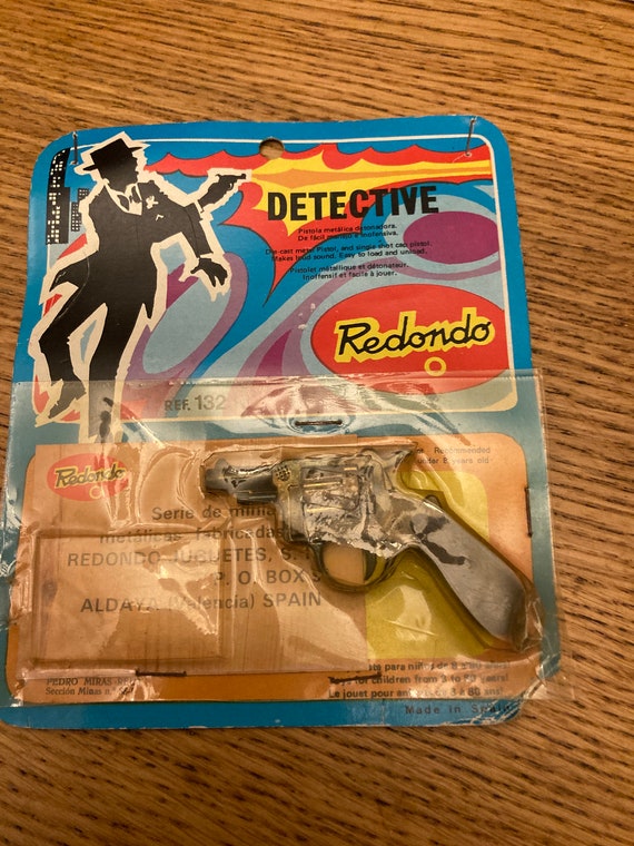 Vintage Redondo Detective Cap Gun Etsy Australia