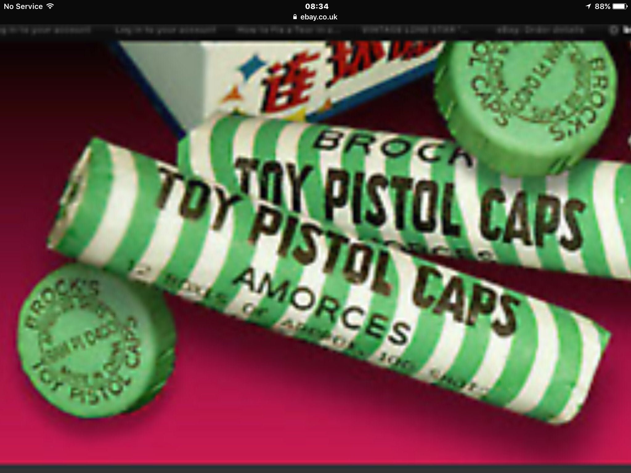 Vintage brocks cap gun caps Etsy