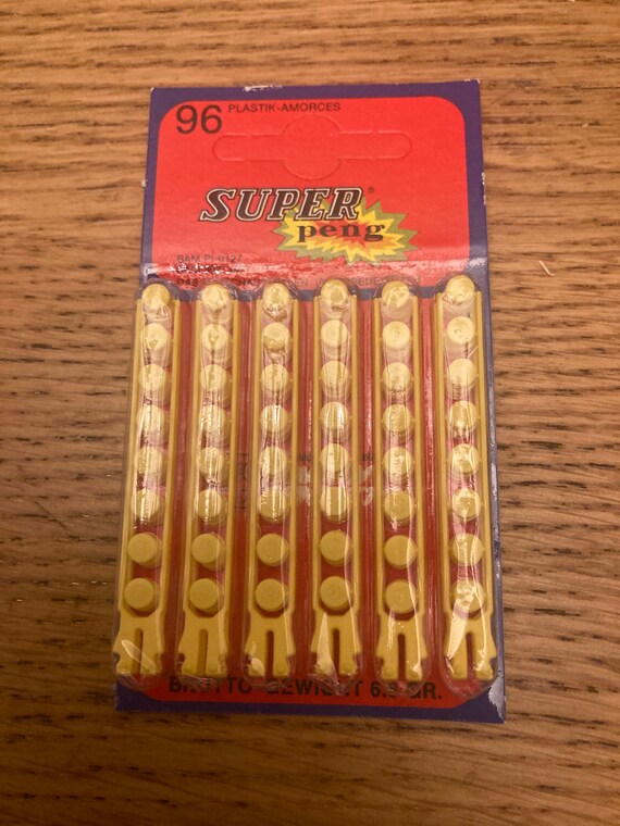 Vintage Super Loud Cap Gun Caps Etsy UK