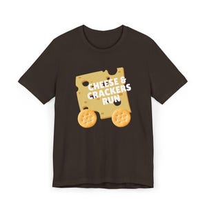 Wine and Cheese Unisex Jersey T-Shirt