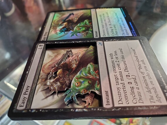 MTG 3D Alter Easy Prey Ikoria Set Collectible Card Display Magic