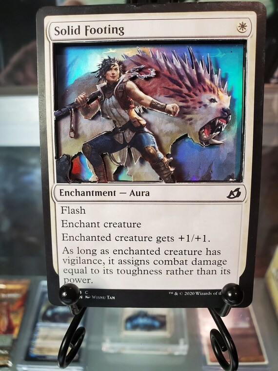 MTG Alter 3D Card Solid Footing Ikoria Set Collectible Magic the