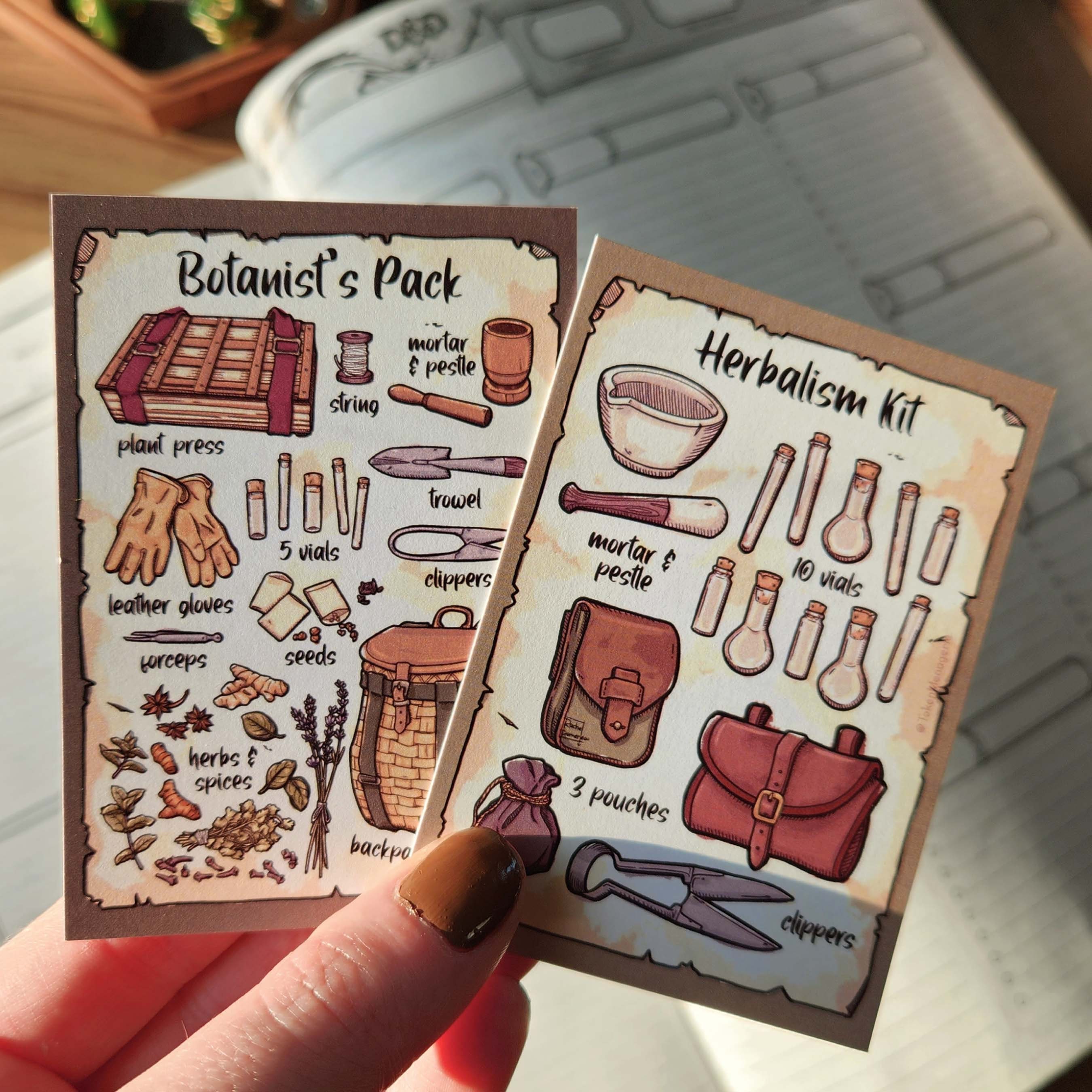 Plant Nerd Duo - Botanist's Pack and Herbalism Kit | Visual Aid ...