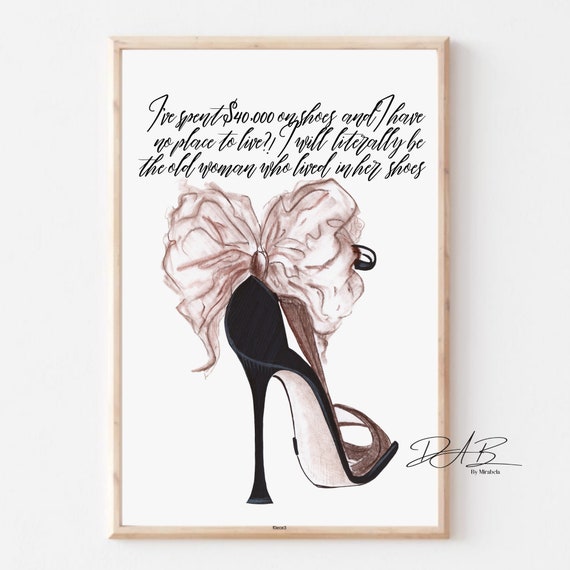 Carrie Bradshaw Shoes Quote