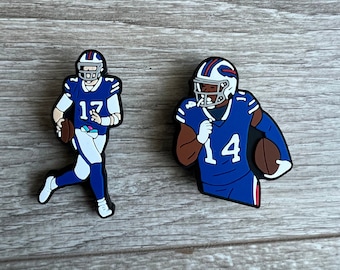 Josh Allen and Stefon Diggs Clog Charms - Limited Edition