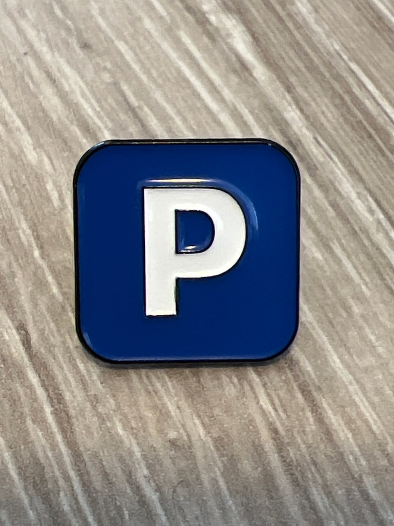 Pushin P Soft Enamel Pin , Packing emoji Pin , P pin image 1