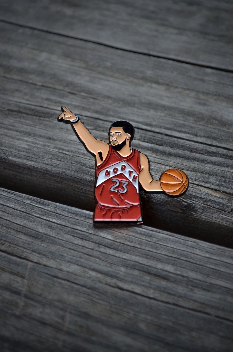 Fred VanVleet Raptors Championship Soft enamel pin nba champions image 1