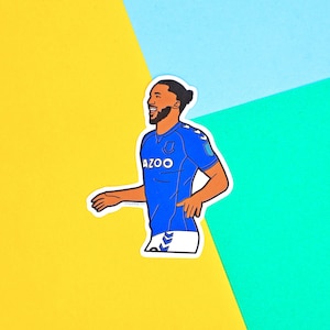 Dominic Calvert-Lewin Everton Soft enamel Pin + 2 stickers