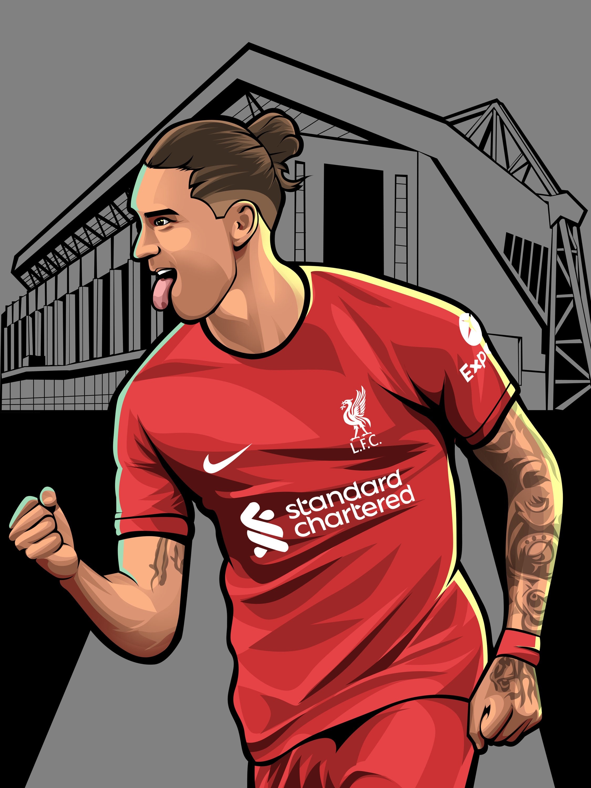 Liverpool 2022-2023 Phone Wallpaper Art 5 WALL PAPERS - Etsy Finland