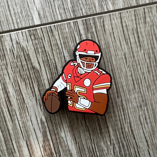 Partick Mahomes  Clog Charms - Limited Edition , Super Bowl Winner Kansas City Chiefs