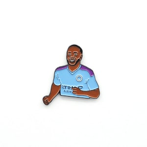 Raheem Sterling Manchester City FC Soft Enamel Pin
