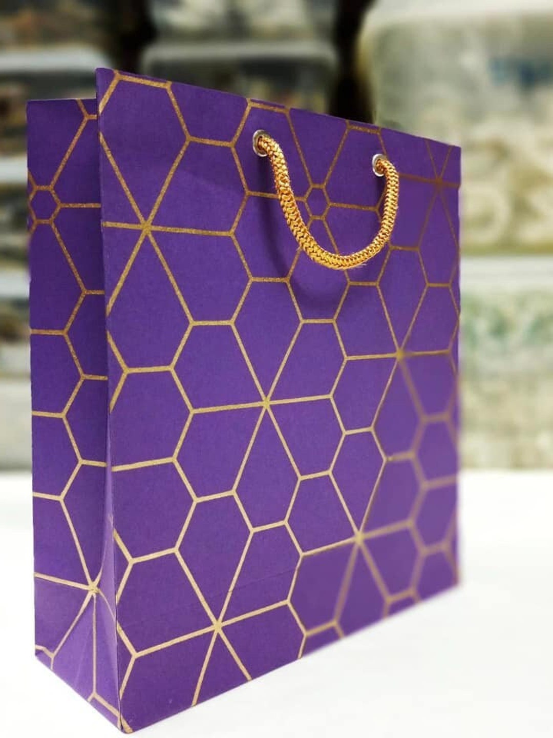 PAPER BAGS / Kraft Retail Shop Gift Bag Etsy