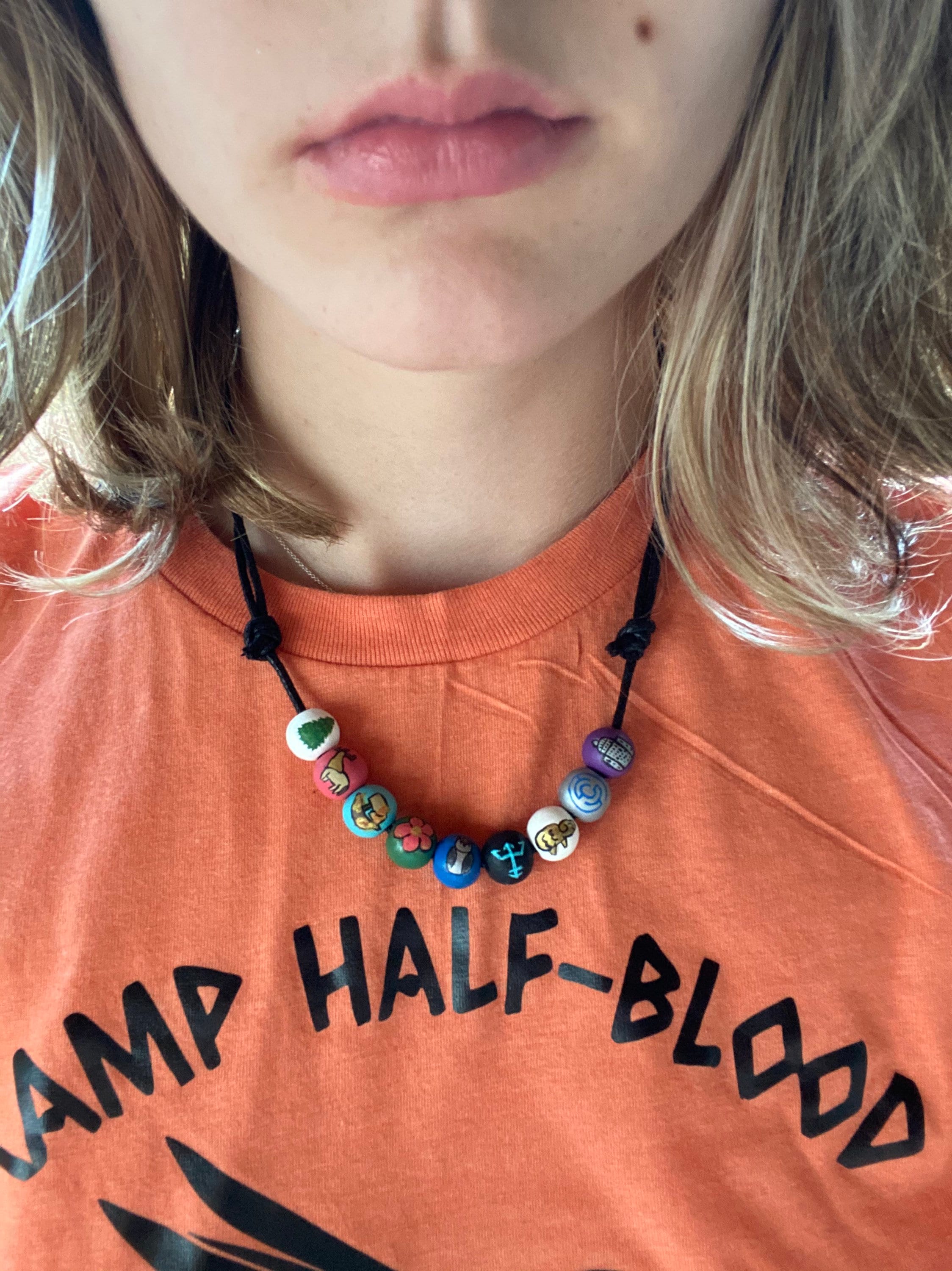 Custom Camp Half Blood Annabeth Chase/ Percy Jackson Necklace Etsy