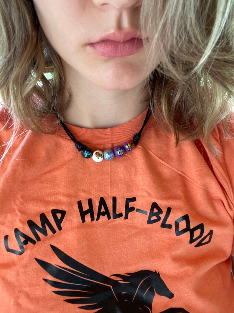 Custom Camp Half Blood Annabeth Chase/ Percy Jackson Necklace Etsy