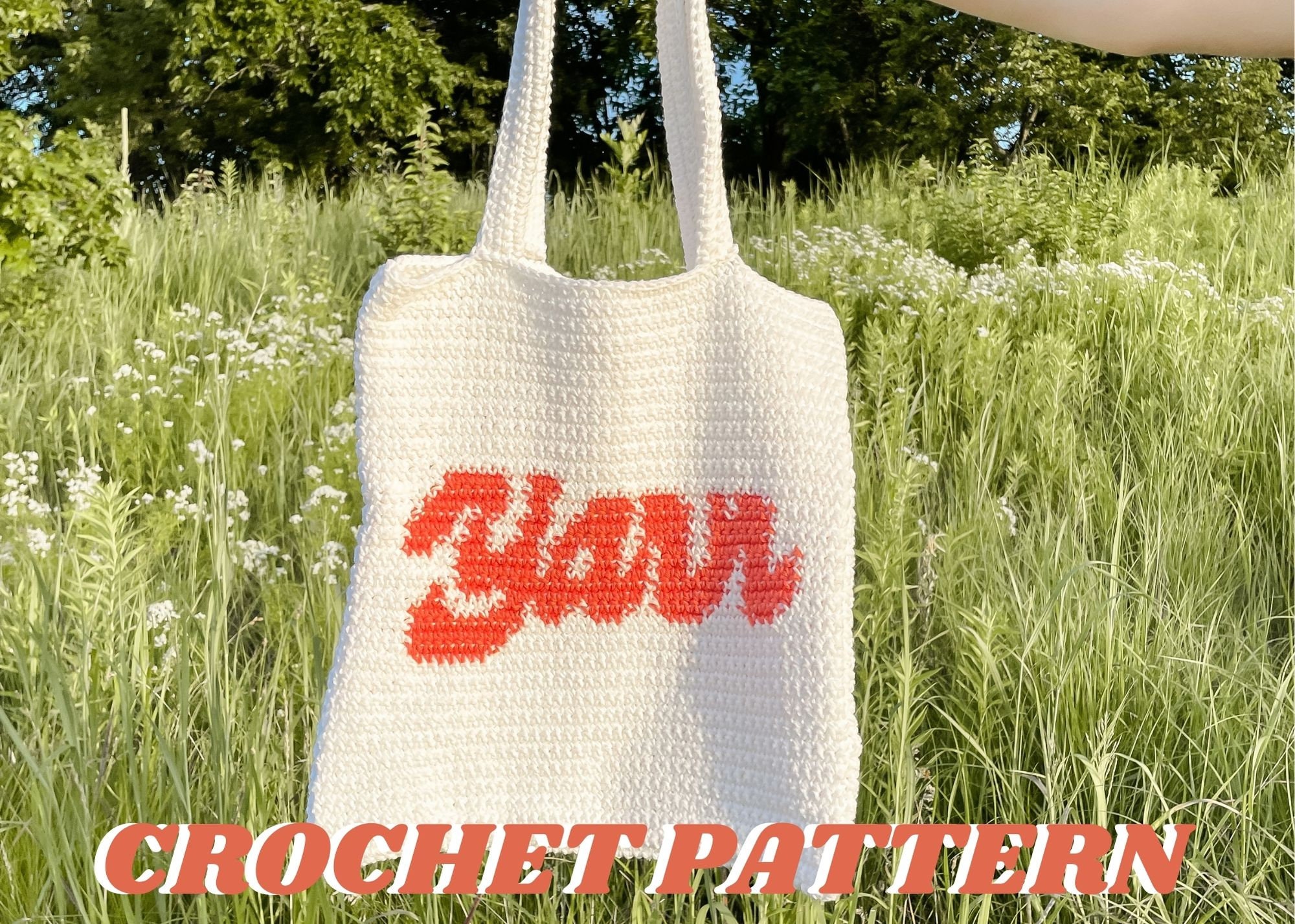 yarn tote bag
