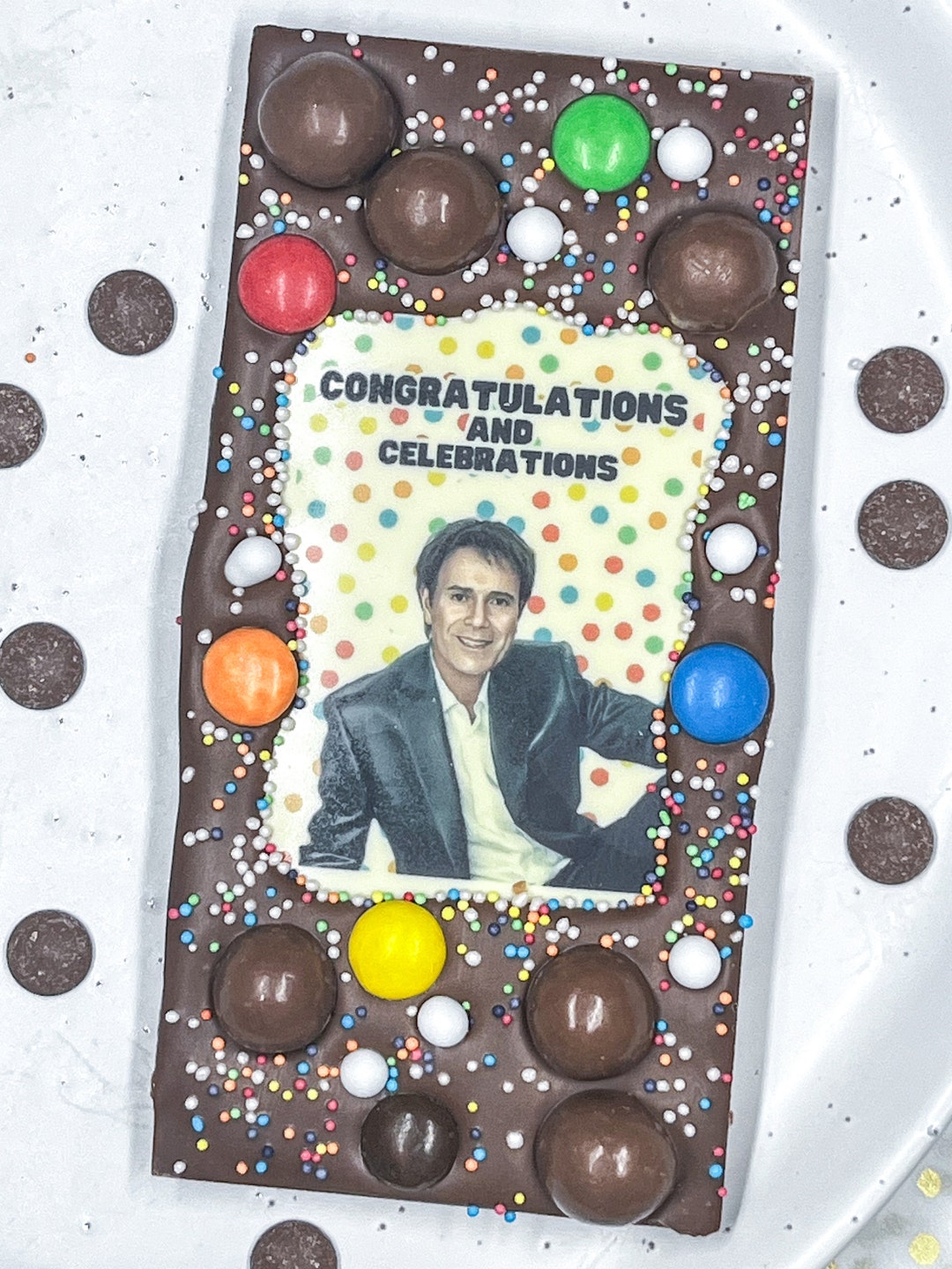 CHOCOLATE SLAB: Cliff Richard - Add Any Message - Any Occasion ...