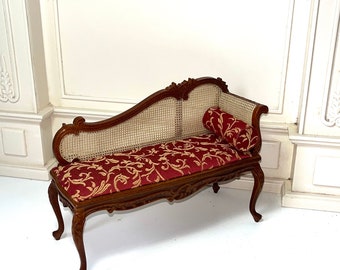 Au - 1:6 scale Playscale chaise lounge by JBM for dolls such as Brbie, Fashion Royal, Blythe, Icy, BJD