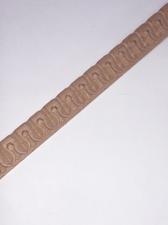 Carved Timber Unfinished Wood Trim Moulding Corner Piece for Etsy