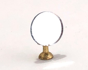 Dolls House Shaving Mirror & Comb Miniature 1:12 Bathroom Bedroom...