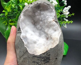 Apophyllite Geode / Natural Apophyllite / Healing Crystal