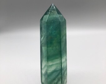 Green Fluorite Tower / Natural Fluorite Tower
