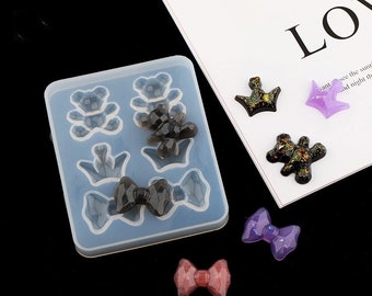 Bear, Crown, Bowknot Resin Mould DIY Craft
