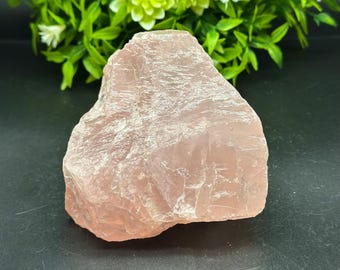Raw Rose Quartz / Rose Quartz Chunk /Natural Rose Quartz / Healing Crystal