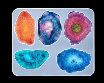 Coaster Resin Silicone Mould DIY craft