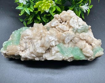 Apophyllite Stilbite Cluster /Natural Apophyllite Stilbite Cluster