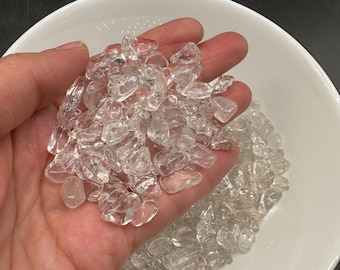 220g Clear Quartz Chips